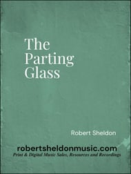The Parting Glass Concert Band sheet music cover Thumbnail